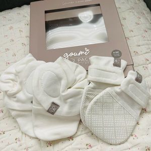 Baby mittens and booties